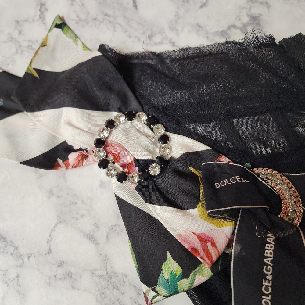 Dolce & Gabbana Sacred Heart Bustier Top - Picture 9 of 17